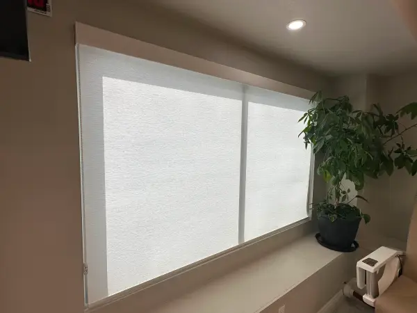 roman shades installation 3