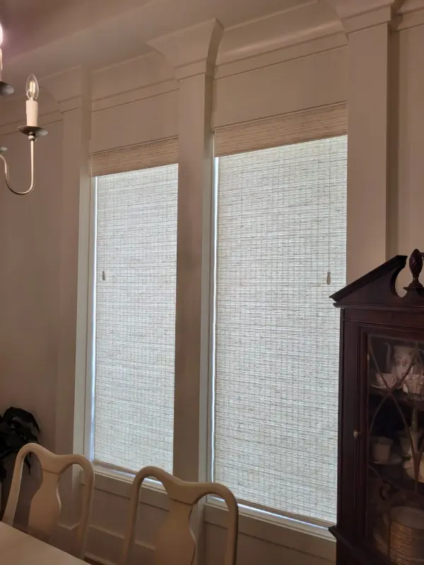 roman shades installation 7