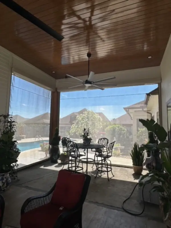 Motorized Patio Screen 25