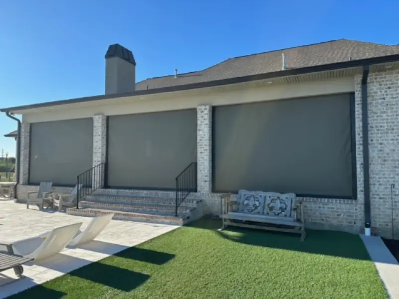 Motorized Patio Screen 12